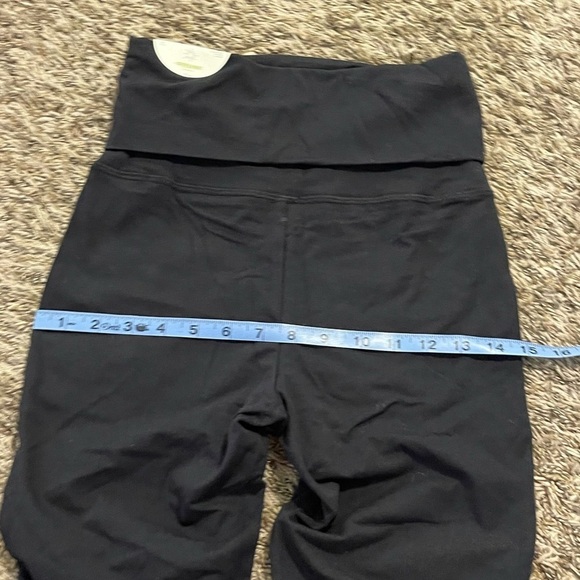Aerie NWT Offline OG high rise super flare black fold over leggings - Picture 10 of 14